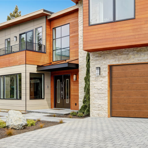 Contemporary style home in Bellevue, WA, Northwest, USA